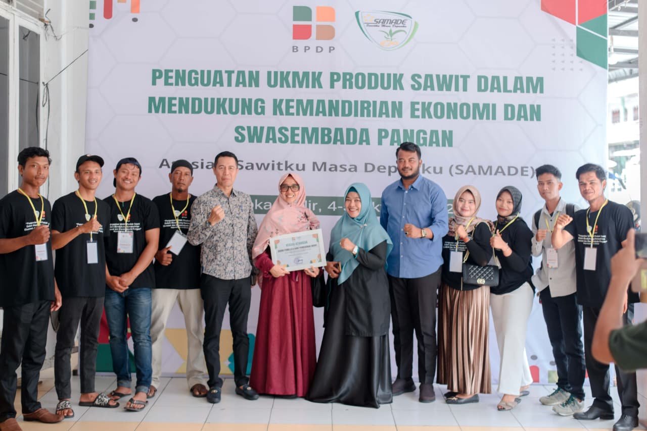 BPDP Dukung Samade Gelar Penguatan UKMK Produk Sawit