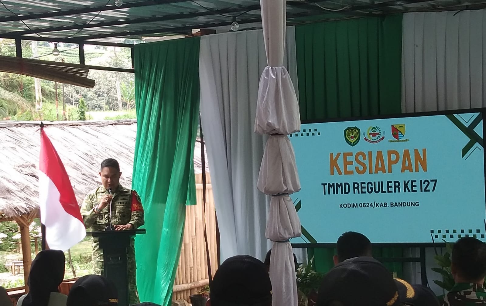 TMMD ke-127 Tahun 2026 Resmi Dibuka di Kampung Gunung Leutik, Rancabali