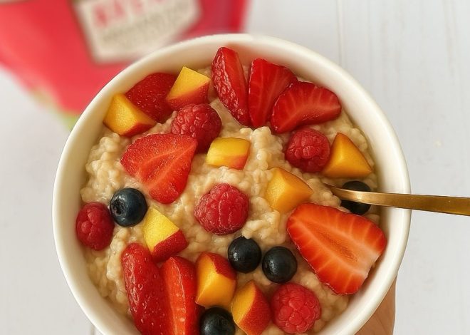 Oatmeal dengan Buah: Mudah dan Lezat – CUSIWORLD