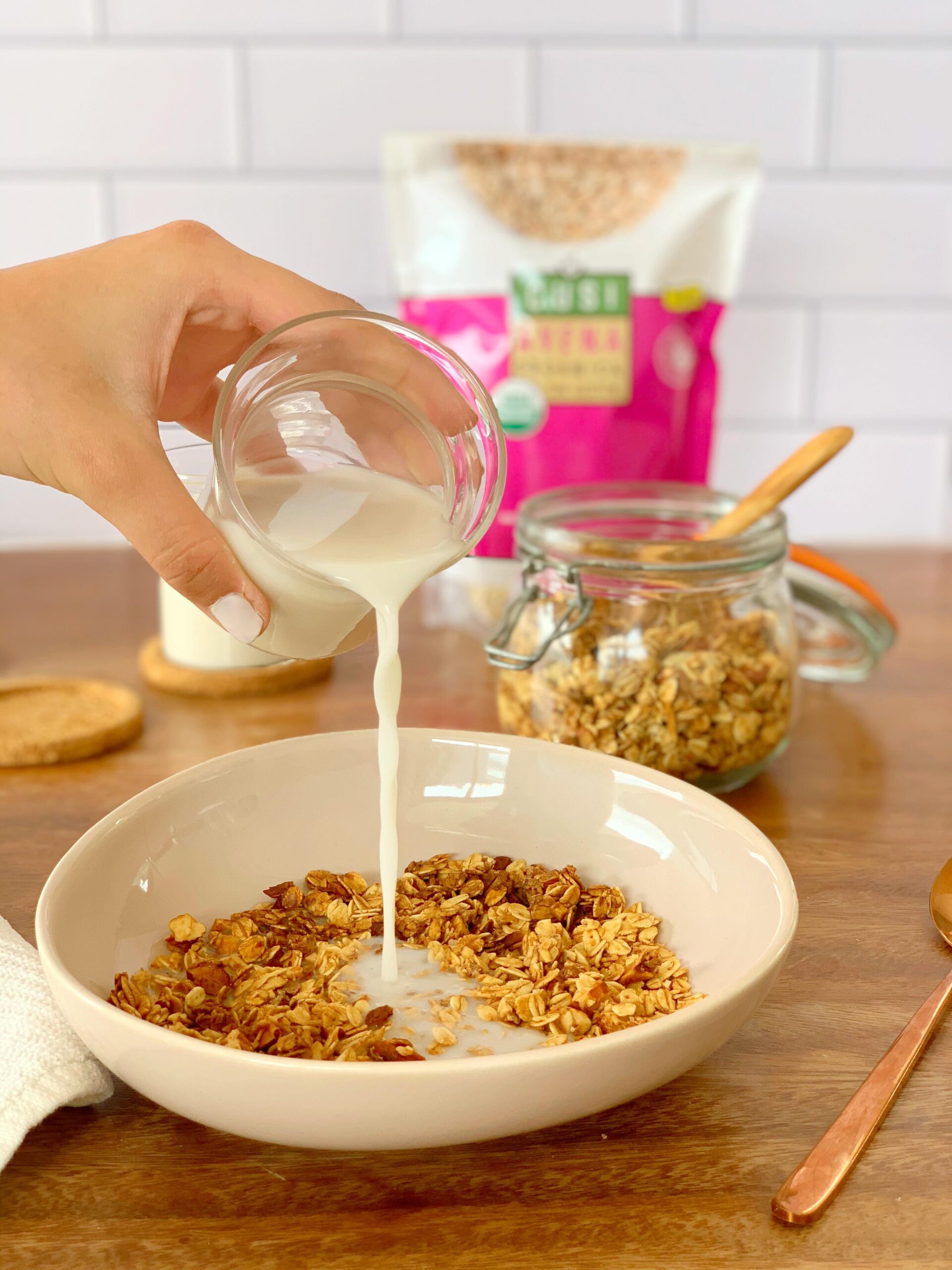 Susu dengan Sereal Sehat dan Bebas Gluten – CUSIWORLD