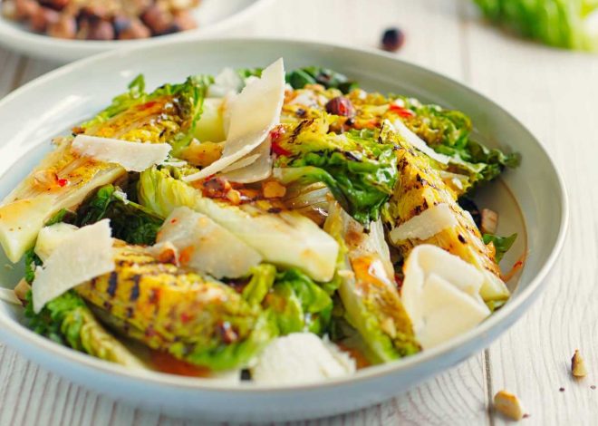 Salad Kepala Selada Panggang