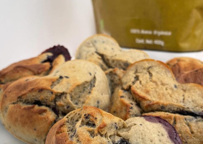 Muffin Blueberry dengan Oatmeal – CUSIWORLD