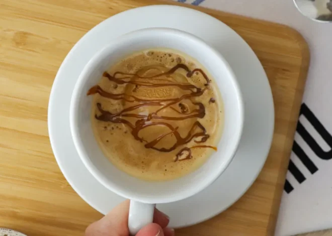 Affogato dengan Dulce de Leche