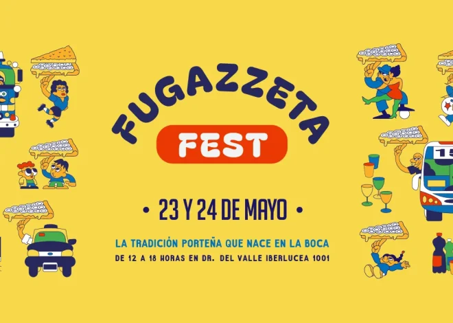 Fugazzeta Fest tiba di La Boca