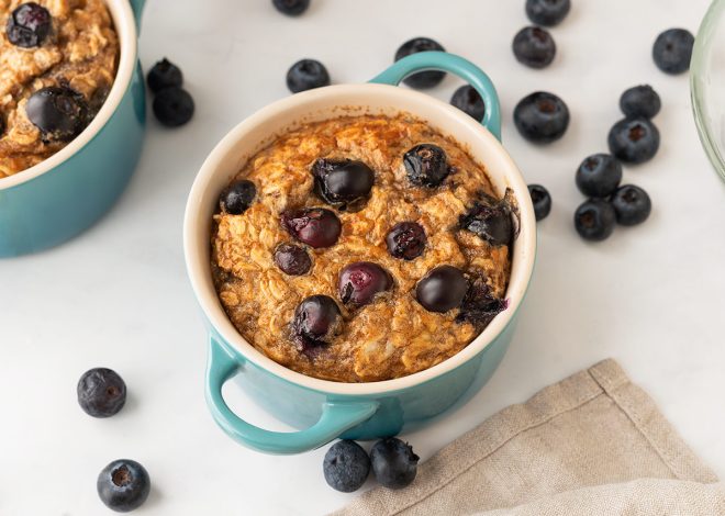 Oatmeal yang dipanggang dengan airfryer: Sarapan sehat tanpa gula