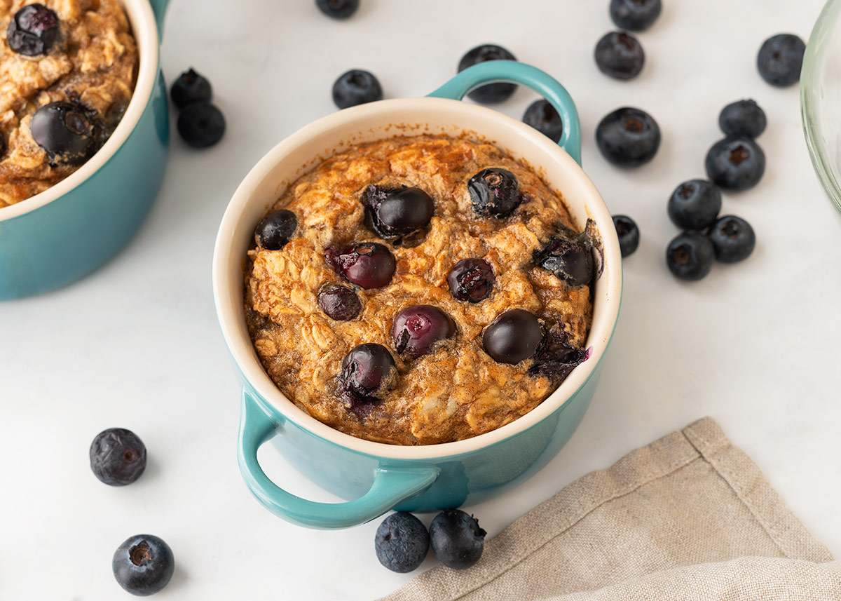 Oatmeal yang dipanggang dengan airfryer: Sarapan sehat tanpa gula